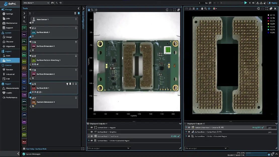 Smart vision workflow